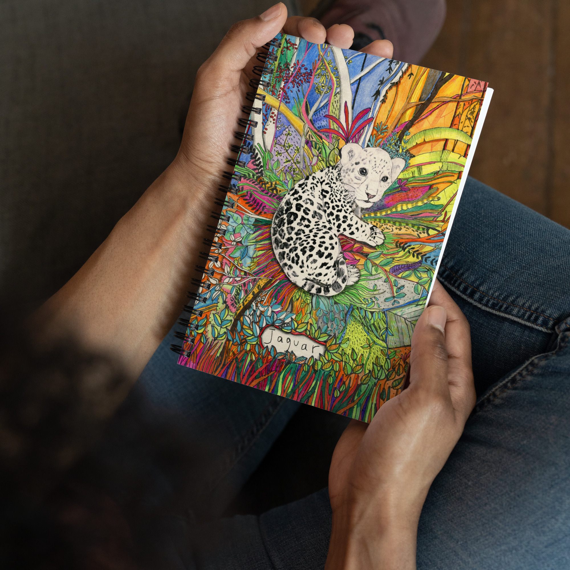 Baby Jaguar - Spiral notebook - Image 3