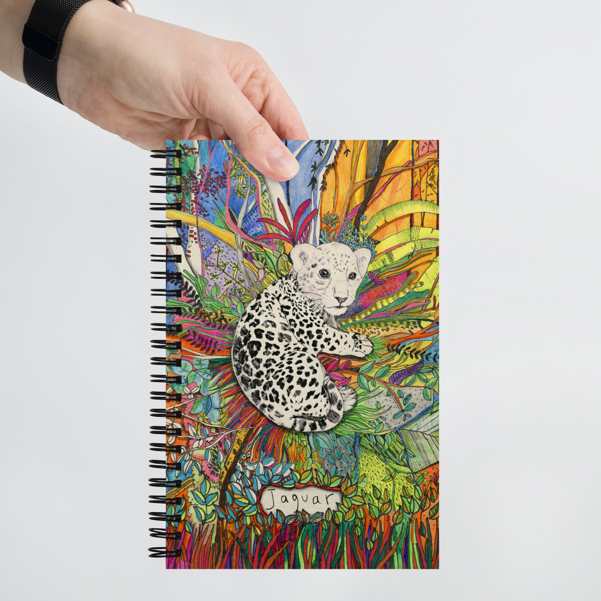 Baby Jaguar - Spiral notebook - Image 4