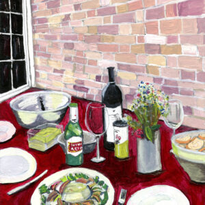 Still Here Still Life - Eating and Drinking/SOLD