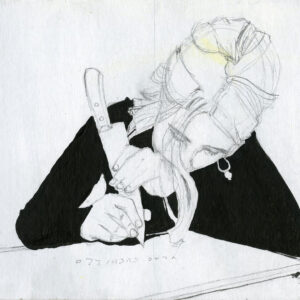 Homenaje a @rayadaaa_ que dibuja tiernamente con cuchillos/SOLD