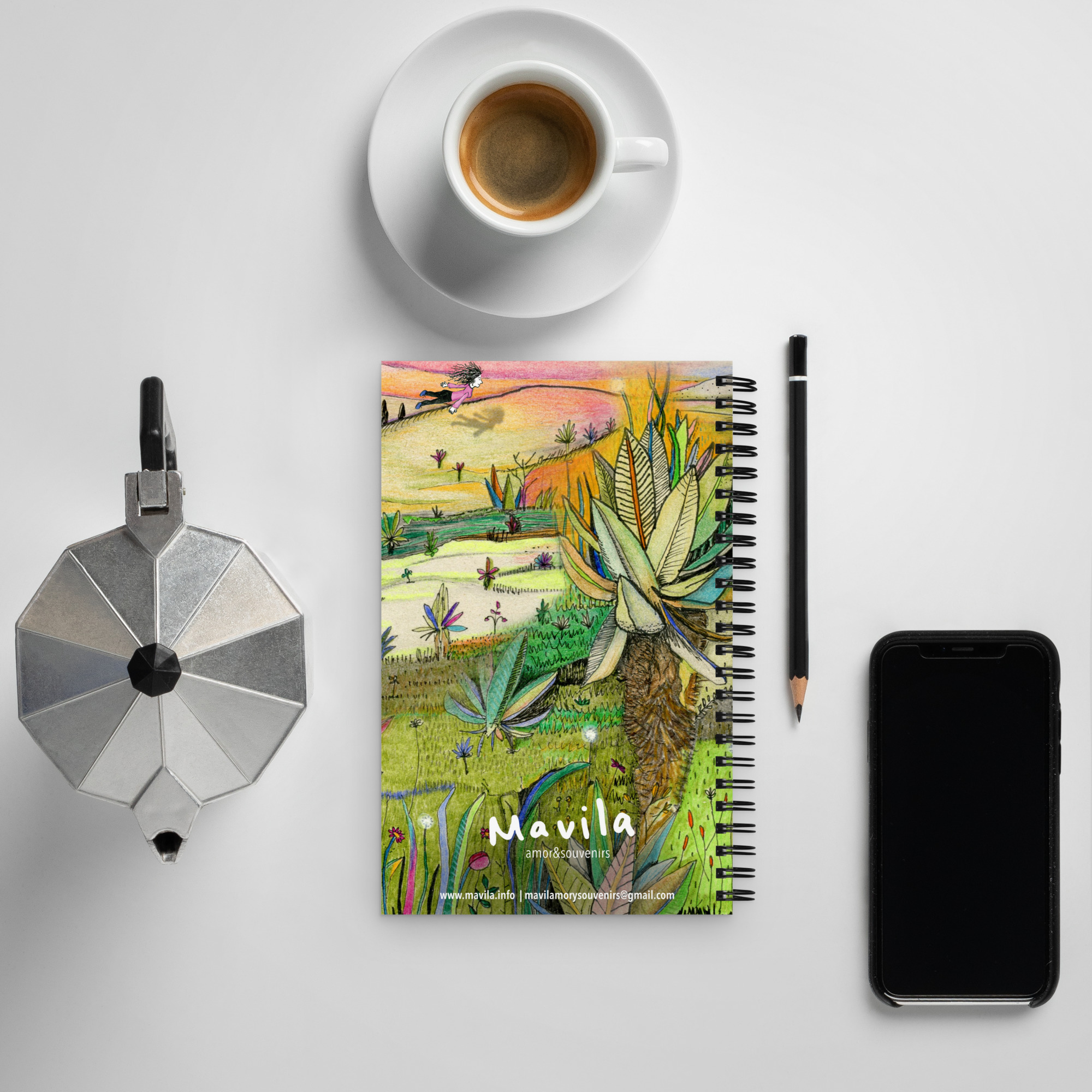 Baby Spectacled Bear - Spiral notebook - Image 4