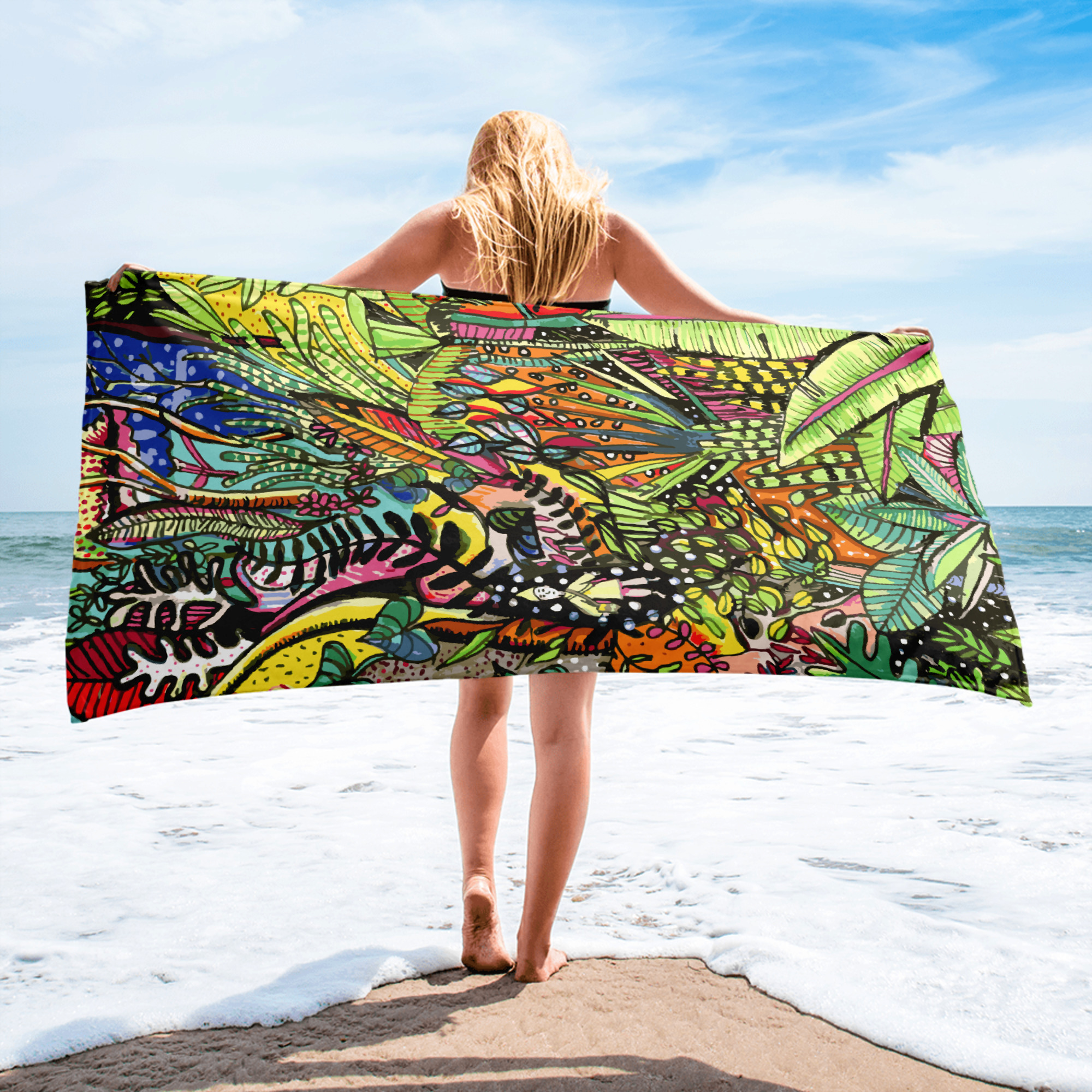 Beach Towel-Selvita #1 - Image 4