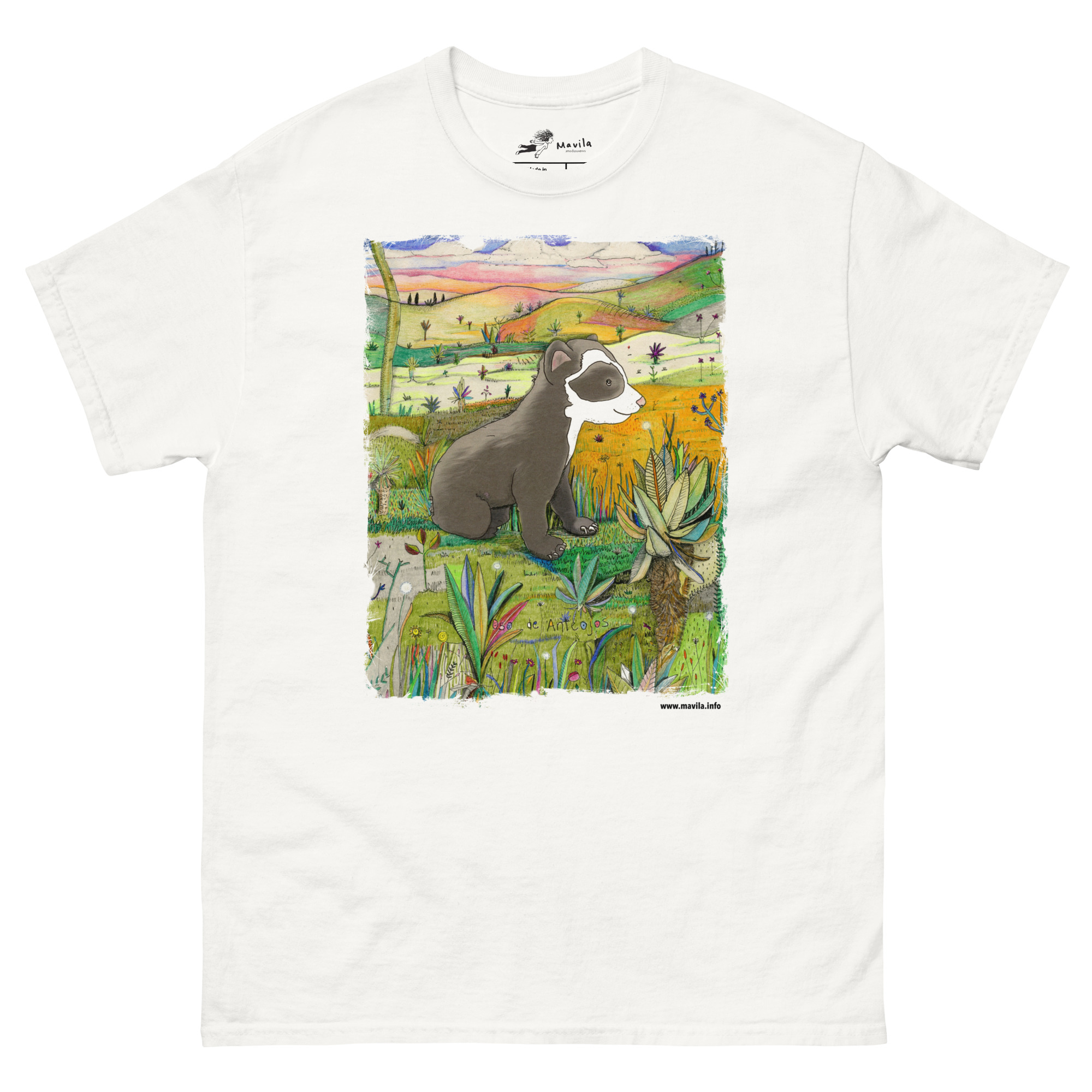 Baby Spectacled Bear-Unisex classic T-shirt - Image 3